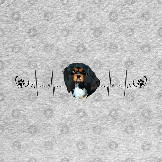 My Heart Beats for my Black and Tan Cavalier King Charles Spaniel by Cavalier Gifts